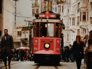Electric trains in Ukrainian cities