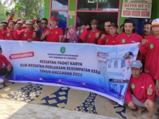 Tekan Angka Inflasi Daerah, Kecamatan Tenggarong Dukung Program Padat Karya Produktif