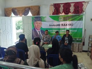 Anggota DPRD Kaltim Jahidin Gelar Dialog Rakyat Bertema Pengawasan Hasil Pembangunan