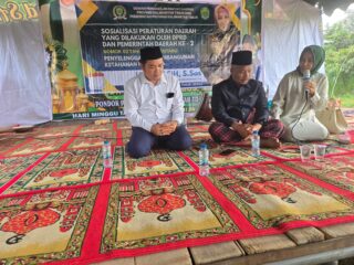 Perkuat Ketahanan Keluarga, Sulasih Gelar Sosperda Nomor 2 Tahun 2022 Digelar di  Kampung Tumbit Dayak