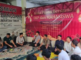 Polda Kaltim Perkuat Silaturahmi dengan Mahasiswa dan OKP Lewat Buka Puasa Bersama