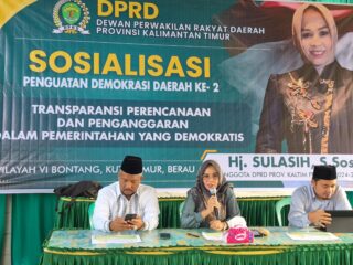 Perencanaan dan Transparansi Anggaran Jadi Fokus Sosialisasi Penguatan Demokrasi Daerah di Kutai Timur