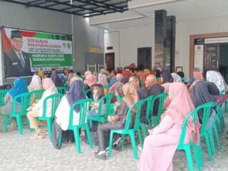 Sambangi Warga Sungai Pinang, Jahidin Berikan Pemahaman Kepemudaan